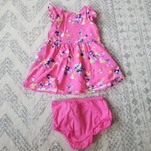 Cat & Jack baby girl dress with bloomers